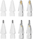 8 Pack Apple Pencil Tips, Upgraded Replacement Pencil Nibs Compatible with Apple Pencil 1st/2nd Generation, iPad Pro Pencil Tips, Wear-Resistant P...