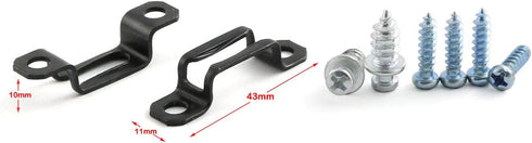 2 Set Invisible Connector Screw Fasteners Two-in-One Hidden Simple Assembly Connection Cabinet Wardrobe Furniture Hardware Accessories...