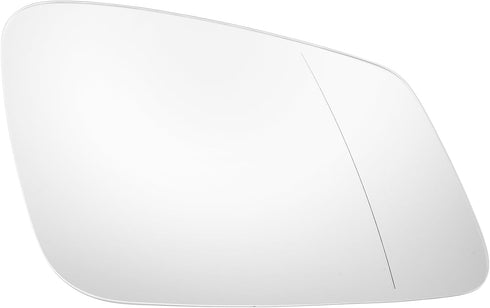 X AUTOHAUX Car Rearview Right Passenger Side Mirror Glass Replacement W/Backing Plate Heated White Glass for BMW 2 3 4 5 6 7 Series M F20 F22 F30 ...
