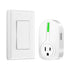 K KASONIC - Wireless Remote Control Outlet, Indoor Remote Light Switch for Plug in Lamp, Small Electrical Appliance up to 100 Feet Away, 10A/1200W...