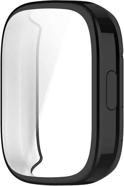 Screen Protective Case Compatible for Xiaomi Redmi Watch 3 Smart Watch TPU Case Soft Ultra-Slim Screen Protector for Xiaomi Redmi Watch3 Bumper Sh...