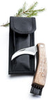 Sagaform Forest Mushroom/Truffle Knife with Canvas Case,Brown...