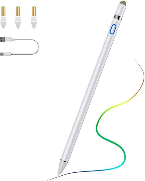 TiMOVO Stylus Pen for iPad 11th/10th/9th/8th/7th Generation, 20Hrs Work Palm Rejection iPad Pen Compatible with iPad Air 11"/13"(M3/M2)/5th/4th, M...