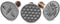 Nordic Ware 01250 Honeybee Cast Cookie Stamps...