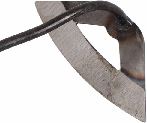 Ejoyous Garden Hoe, Stainless Steel Hollow Hoe Weed Rake Hand Gardening Weeder Tool for Home Garden Backyard Farm Weeding Loosening and Planting (...