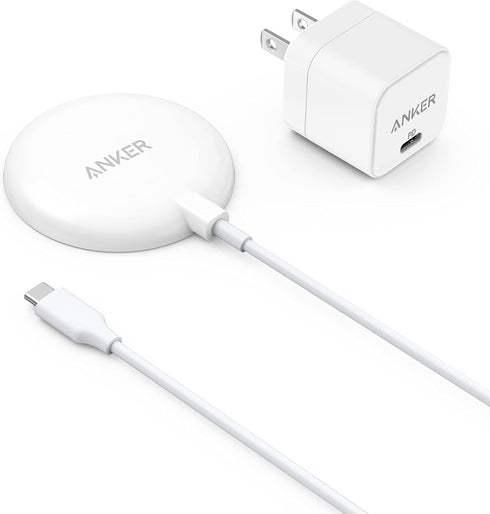 Anker 7.5W Magnetic Wireless Charger with USB-C Bundle, 5 ft Built-in Cable, 313 , (Pad) Only for iPhone 14/14 Pro/14 Pro Max/13/13 Max......
