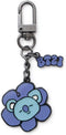 BT21 Flower Collection KOYA Character Metal Keychain Ring Holder...
