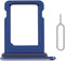 SIM Card Tray Holder Slot Replacement for iPhone 12 Mini with Waterproof Rubber Ring and Eject Pin (Blue)......