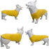 Lovelonglong 2019 Pet Clothing Dog Costumes Dachshund Clothes Blank T-Shirt Tee Shirts for Dachshund Dogs,Corgi 100% Cotton Yellow D-S...