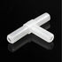 10pcs 3 Way Air Line Connector Aquarium Fish Tank Airline Tee Valve Pump Tube, White...