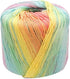 Crochet Yarn: 133M Light Rainbow Cotton Yarn for Crocheting - Soft, Multi-Color Thread for DIY Hand Knitting Scarves, Hats, Shawls, Sweaters, Blan...