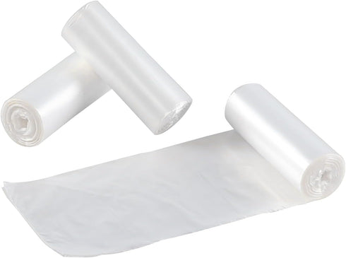 1.2 Gallon Small Clear Trash Bag, Bathroom Trash Can Liners, 75 Counts...