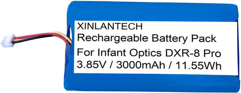3000mAh 3.85v 11.55Wh Battery Replacement for Infant Optics DXR-8 PRO Baby Monitor (Not Compatible with DXR-8), fits Infant Optics Dxr-8 Pro Batte...