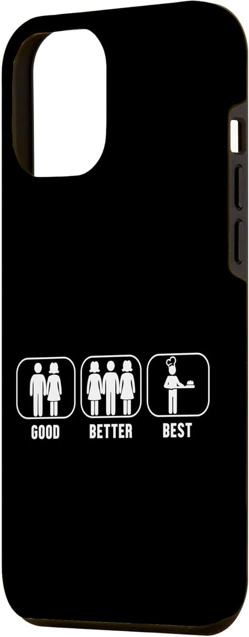 iPhone 13 Pro Max Good Better Best Bread Baking Bread Maker Lover Bread Baker Case...