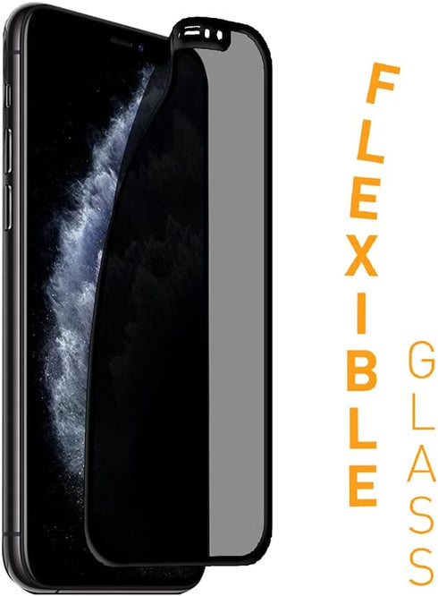 ARMOR Flexible Glass 2.5D Full Coverage Screen Protector for iPhone 11Pro Max/XS Max, Privacy Guard with 9H...