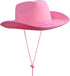 MEMOVAN Pink Cowgirl Hat for Women Girls Western Cowboy Cowgirls Hats Felt Cowboy Hat Retro Wide Brim Western Hat for Disco Cowgirl Cosplay Bachel...