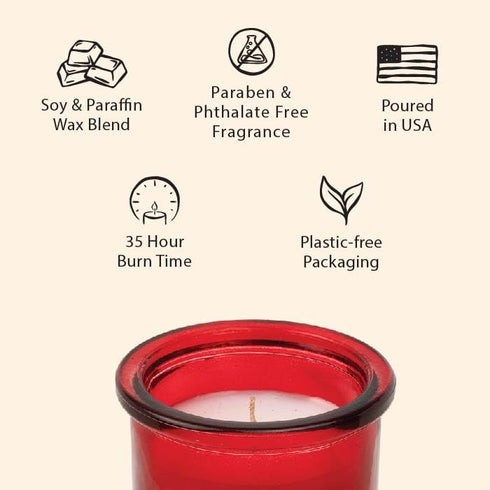 Northern Lights Candles - Spirit Jar Candles - Cranberry Mimosa - 52610...