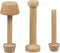 3Pcs Tart Tamper Set, Portable Wooden Double Side Pie Pastry Dough Tamper, Wooden Egg Tart Mold, DIY Cake Pastry Tools for Egg Tart, Pasta, Cheese...