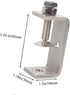 2Pcs 304 Stainless Steel C Clamp 65MM Heavy Duty C Clamp Woodworking Building Tiger Clamp Adjustable Wide Jaw Opening C Clamp...