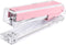 Clear Acrylic Stapler, Desktop Stapler, Office Stapler, Elegant Modern Desk Accessory for The Desk at Home, Office, or School?Pink?...
