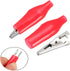 uxcell Alligator Clips Clamps, Crocodile Alligator Jumper Electric Test Clips Helper with Protective Insulation Cover for Circuit Testing, 40pcs...