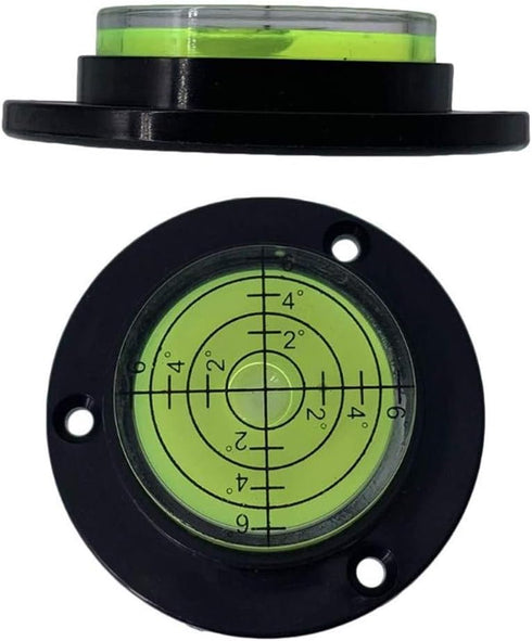 50X13mm spirit level tool Round spirit level bubble calibration bubble level level Bubble Level Spirit l Measuring Instruments Tool(5packs)...