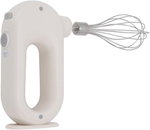 Electric Hand Mixer Elliptical Frother Eggbeater Automatic Foam Maker Double Stick Beer Frother for Household, Wynboop Mini Household Cordless Ele...