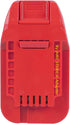 1x Adapter Fits Bauer 20v MAX Cordless Tools Compatible with Porter Cable 20 MAX (NOT 18v) Lithium Batteries - Adapter Only, RED (BP-BE20)...