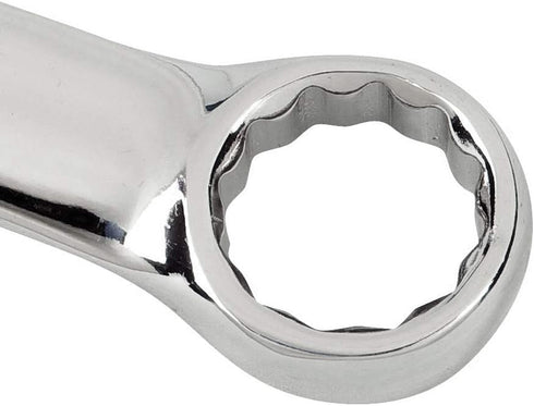 URREA 12-Point Combination Wrench - 10mm Extra Long Mechanics Tool with Extended Reach & Nickel-Chrome Finish - 1210ML...