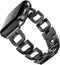 OULUCCI Compatible Apple Watch Bands For Women 2024-Series 10 42mm 41mm 40mm 38mm iwatch Series 9 8 7 6 SE 5 4 3 2 1 D-Shape Stainless Steel iWatc...