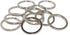 Key Ring - 100PCS, 32mm Nickel Plated Square Edged Split Key Chain Rings for Car Home Keys Organization, Arts & Crafts, Lanyards (100)...