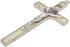 Saint Benedict Wall Crucifix with Colored Enamel Made in Italy (Glow-in-the-Dark)...