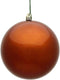 Vickerman 483923-4" Copper Candy Ball Christmas Tree Ornament (6 pack) (N591088DCV)...