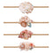 cherrboll 4pcs Baby Girl Flower Headbands, Super Soft & Stretchy Nylon Floral Hairbands for Newborn Toddler...