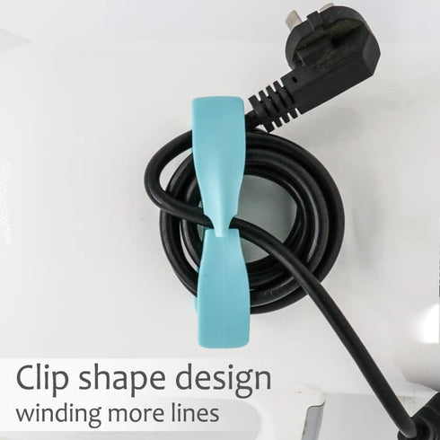 Cord Organizer for Kitchen Appliances - Upgraded Adhesive Cord Winder Wrapper Holder Cable Organizer for Small Appliances, Coffee Makers, Mixer, P...