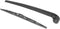 X AUTOHAUX 8E9955425C 8E9955407C Rear Windshield Wiper Blade Arm Set 430mm 17inch for Audi A3 2006-2013 for A4 Avant 2001-2008...