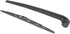 X AUTOHAUX 8E9955425C 8E9955407C Rear Windshield Wiper Blade Arm Set 430mm 17inch for Audi A3 2006-2013 for A4 Avant 2001-2008...