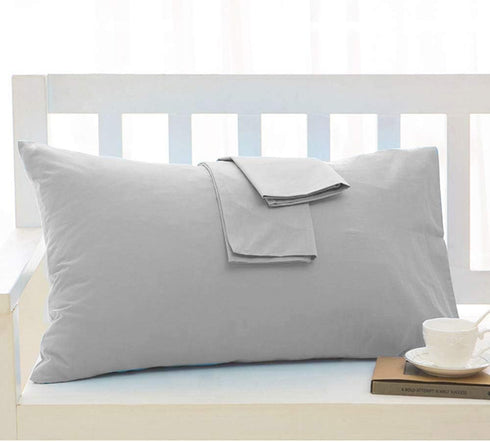 Travel Pillowcase 12x16 500 Thread Count Egyptian Cotton Set of 2 Toddler Pillowcase Zipper Closer 100% Egyptian Cotton (Toddler Travel 12x16 Zipp...