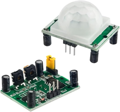 WMYCONGCONG 10 PCS HC-SR501 PIR Module Pyroelectric Infrared Motion Sensor Module Detector for Security Use...