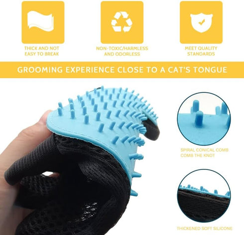 Pro Pet Hair Remover - Lint Roller Fur Remover with Self-Cleaning Base, Portable Pet Hair Roller & Reusable Lint Scraper-Carpet Scraper and Pet Gr...