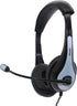 Avid AE-36 Headset in White with Adjustable Boom Microphone for School, Classroom, Education, Testing and Assessment......
