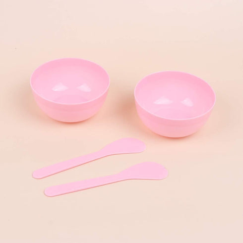 10Sets Slime Bowl Slime Mixing Tool Makeup Bowl Crystal Mud Mixing Bowls Plastic Glue Mixer for Makeup Crafts (Pink)...