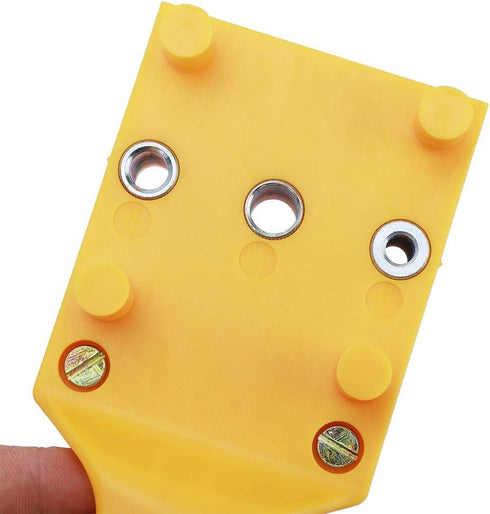 Woodworking Dowel Jig, Drill Bits Guide Saw Tools, Self-Centering Handheld Dowel Jig fits 6/8/10mm Drill Guide Metal Sleeve Wood Drilling Doweling...