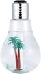 Bulb Humidifier 400 Ml 7 Colors USB Portable Spray Air Humidifier Suitable for Baby Bedroom Office Car (Silver)...