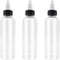 3 Pcs 6oz Dispensing Bottles, Plastic Squeeze Bottles with Twist Top Cap...