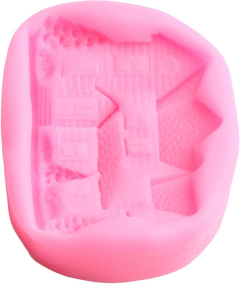 House Fondant Silicone Molds For Cake Decorating Cupcake Topper Candy Chocolate Polymer Clay Gum Paste...