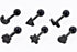 24Pcs Plastic Earrings For Sensitive Ears Silicone Medical Clear Tragus Cartilage Daith Studs Retainers 16G...