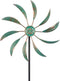 Wind Spinners Outdoor Metal, Garden Pinwheels Waterproof Wind Sculptures, Small Windmills for Yard and Garden Decor...