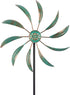 Wind Spinners Outdoor Metal, Garden Pinwheels Waterproof Wind Sculptures, Small Windmills for Yard and Garden Decor...
