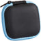 Earbud Carrying Case, Earphone Case Headphone EVA Earbud Holder for Cell Phone Accessories Organizer Mini Earbud Pouch for Wireless Earbuds, Bluet...